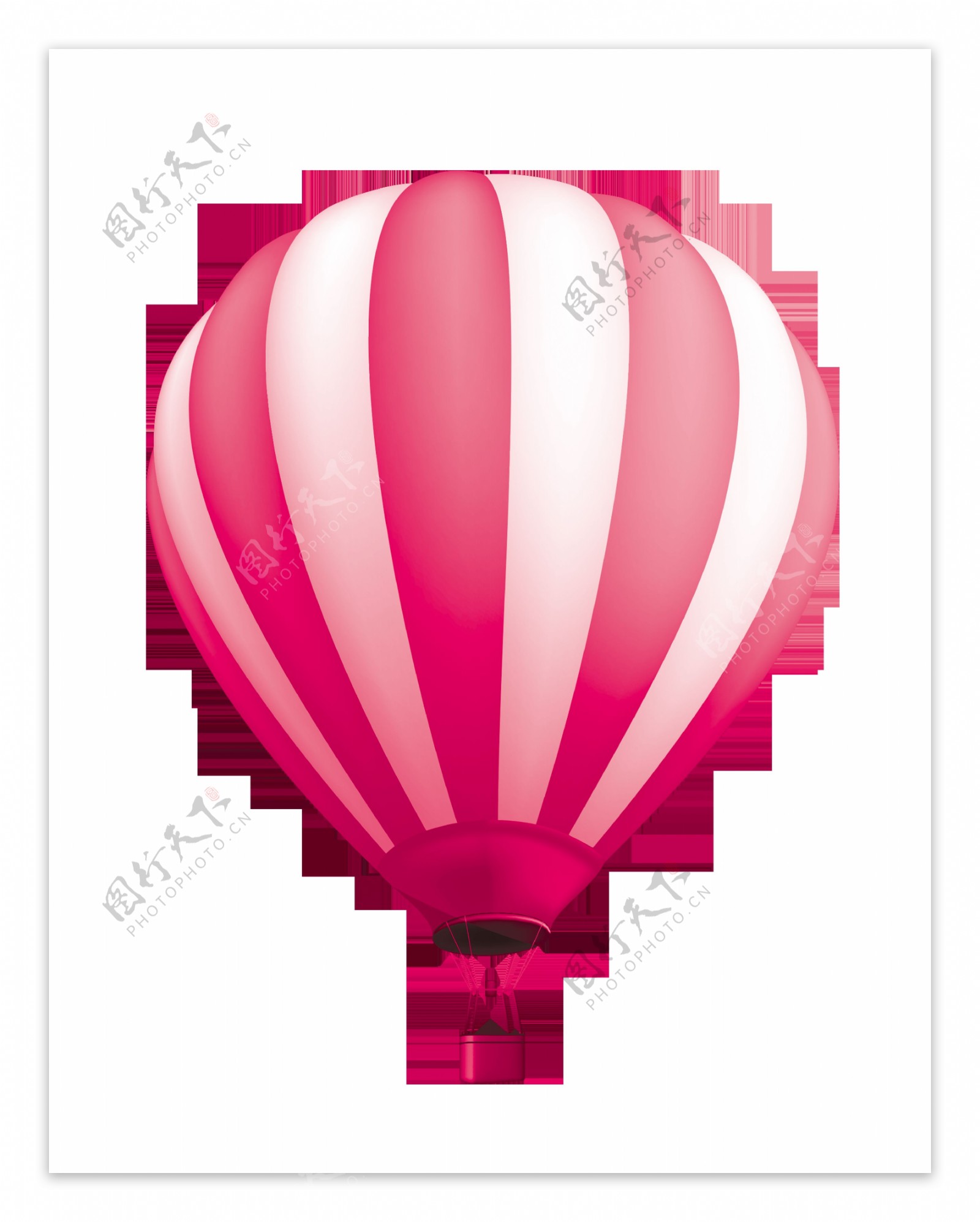 手绘卡通立体气球装饰素材