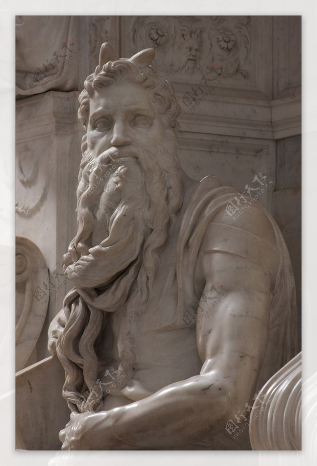 希腊男性石膏像