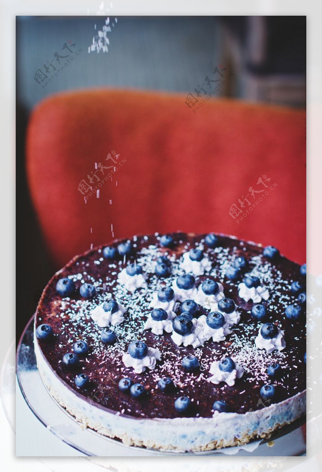 水果蓝莓蛋糕
