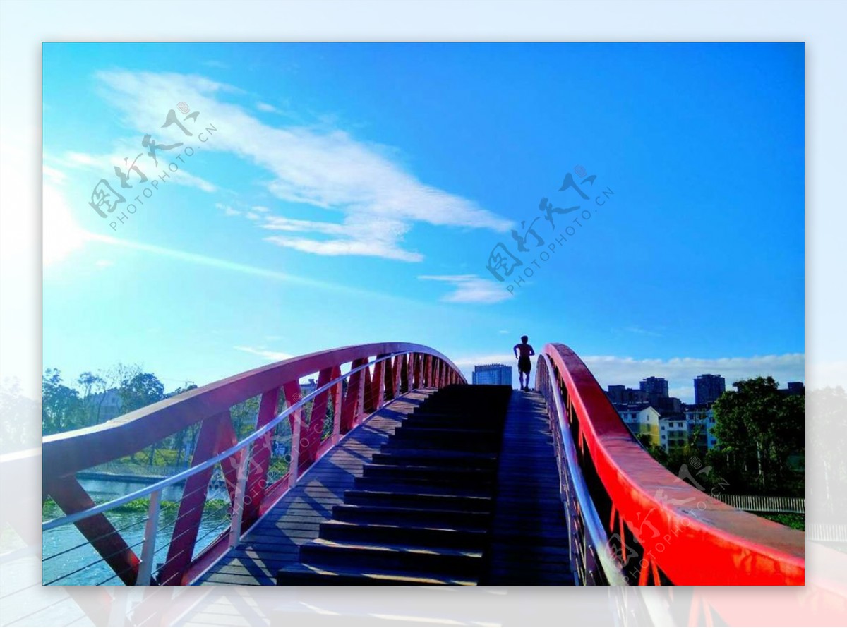 城市景观红桥