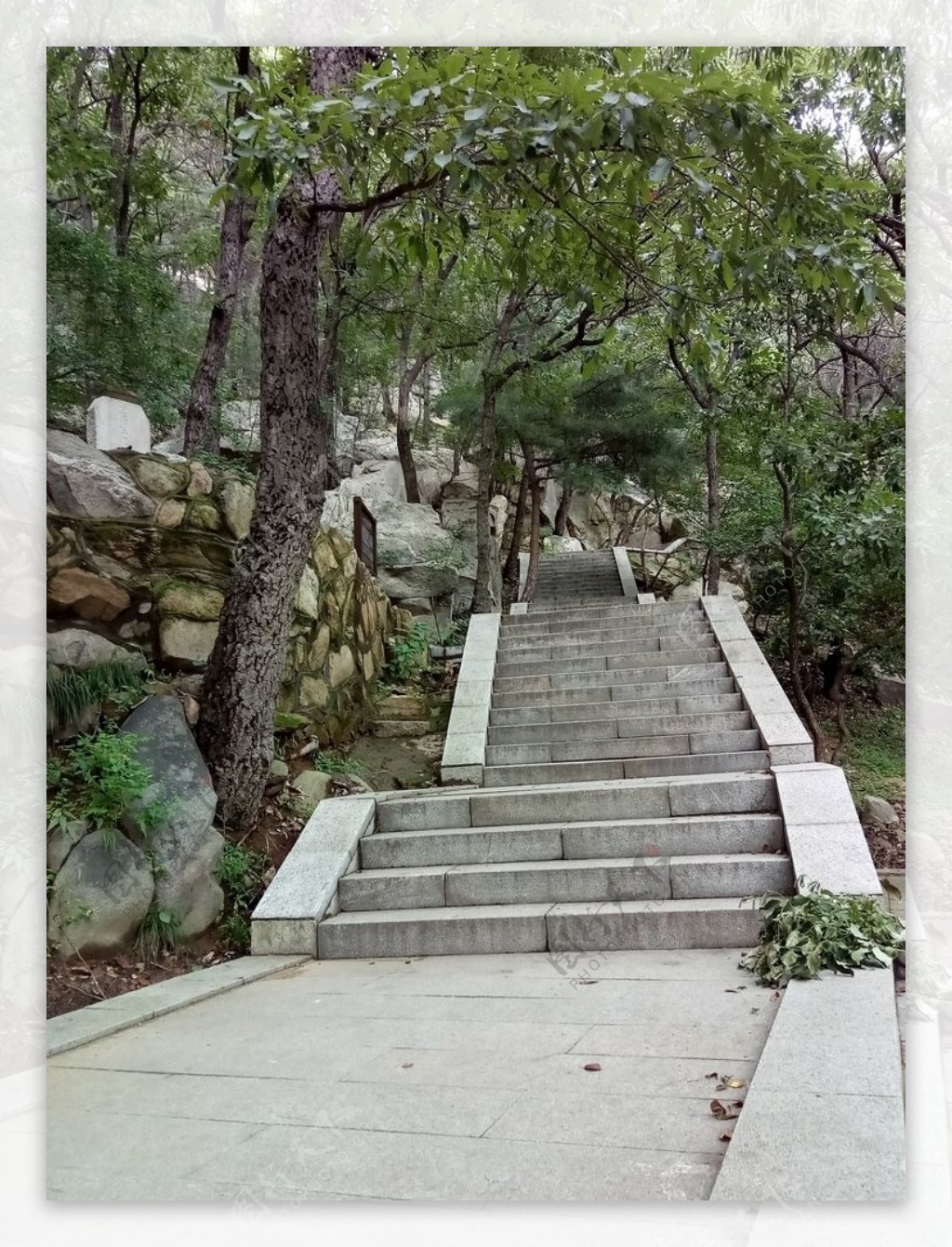 蒙山台阶