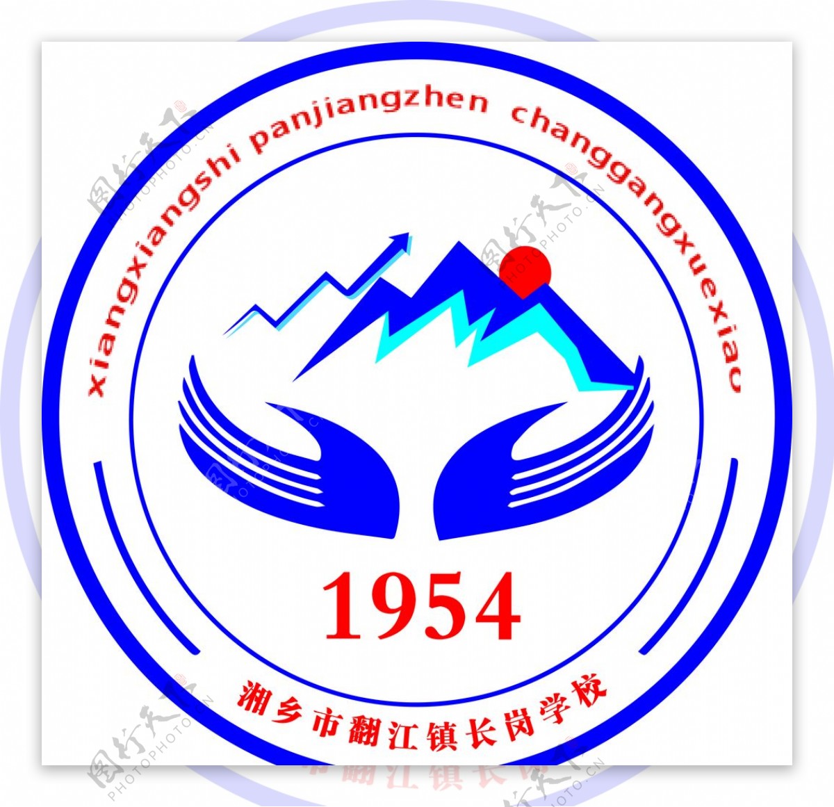 学校logo