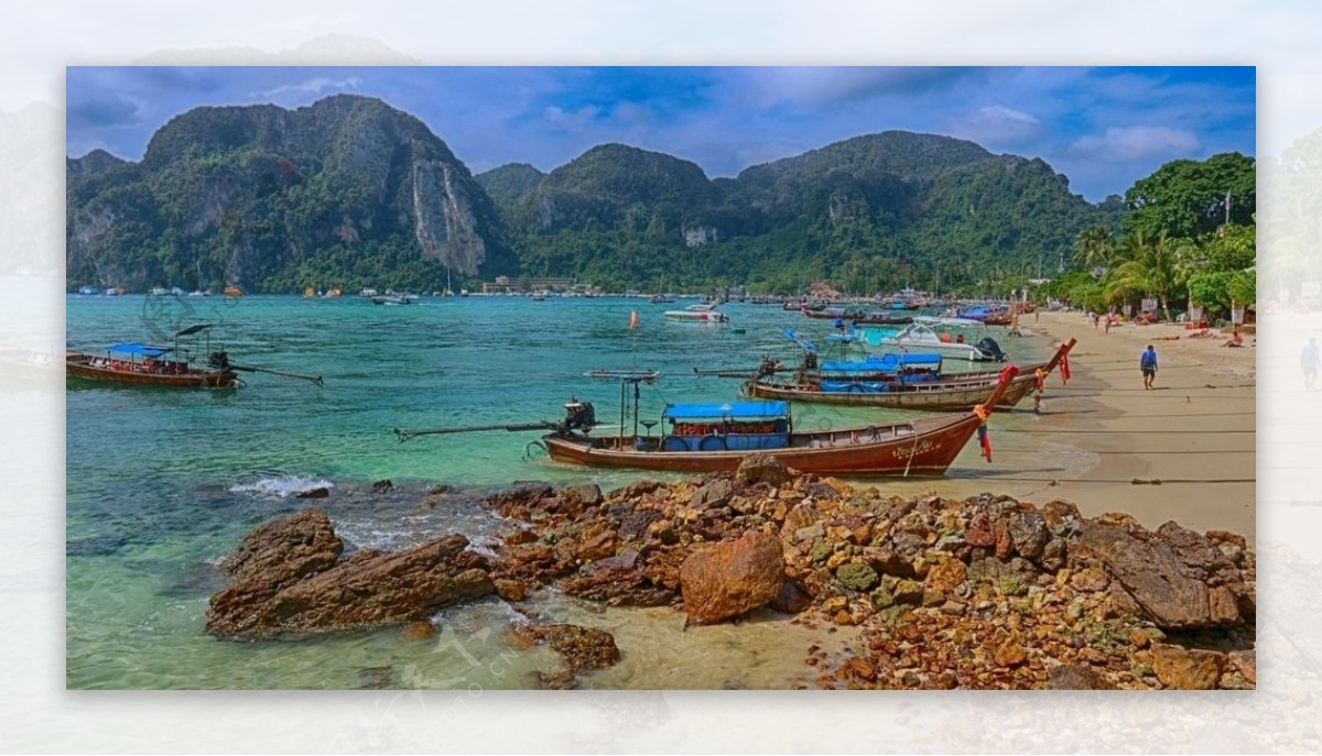 泰国皮皮岛海滩