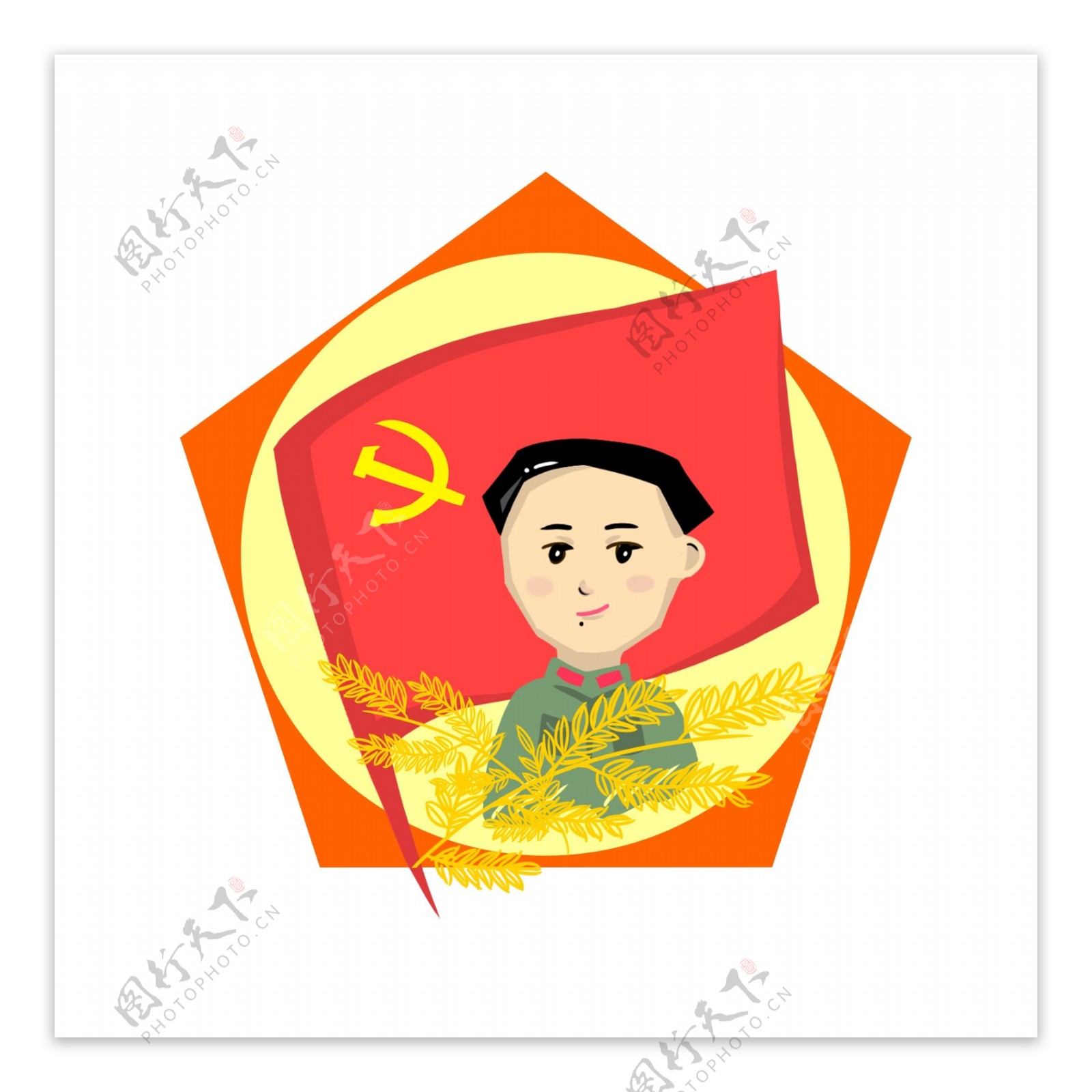 毛主席毛泽东逝世纪念建军节建党节八一81