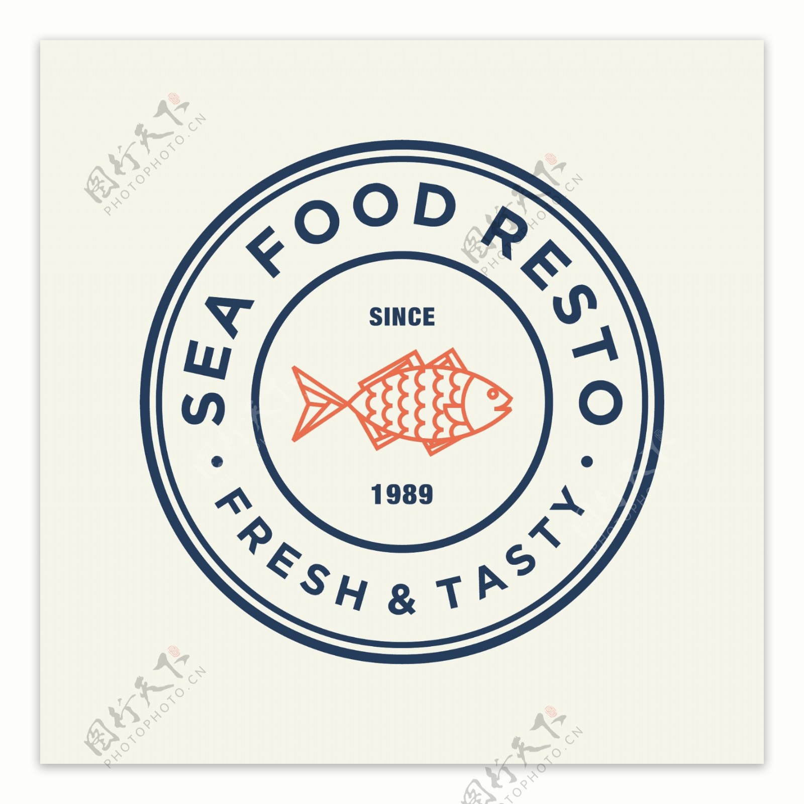海产品logo