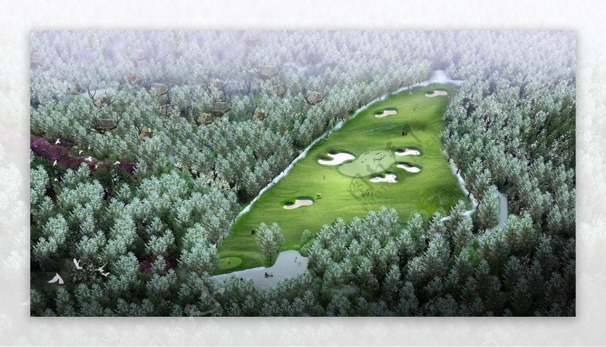 森林高尔夫球场