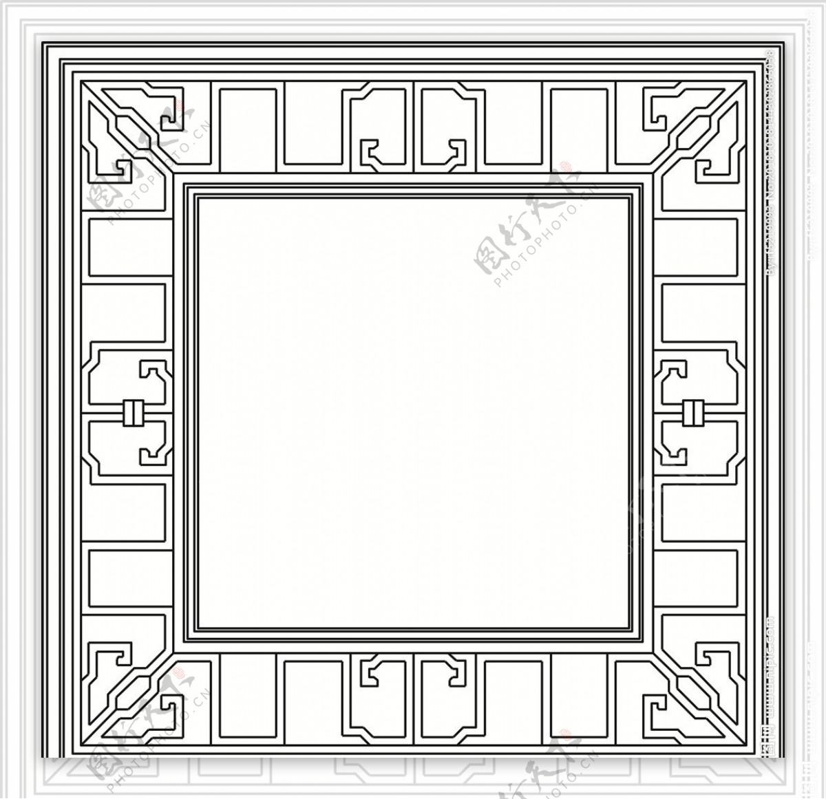 古建花纹镂空花纹花纹图案