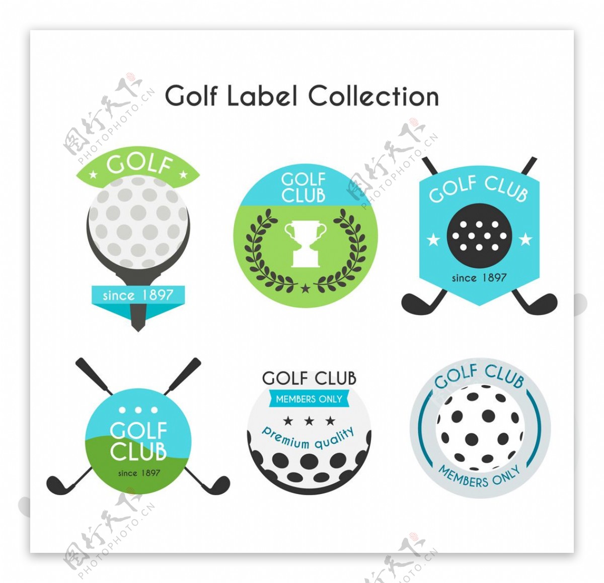 高尔夫标签