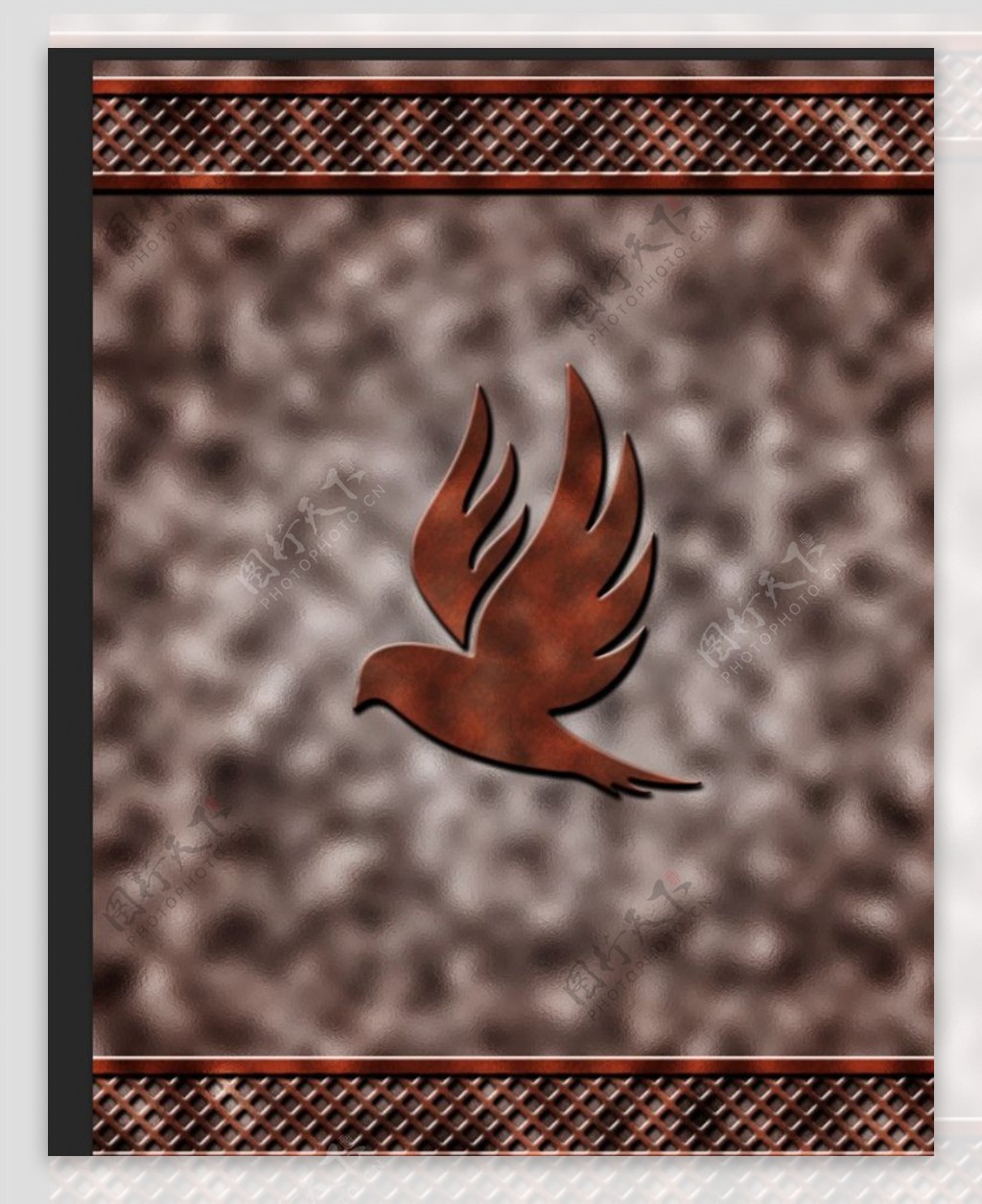 鸟金属logo