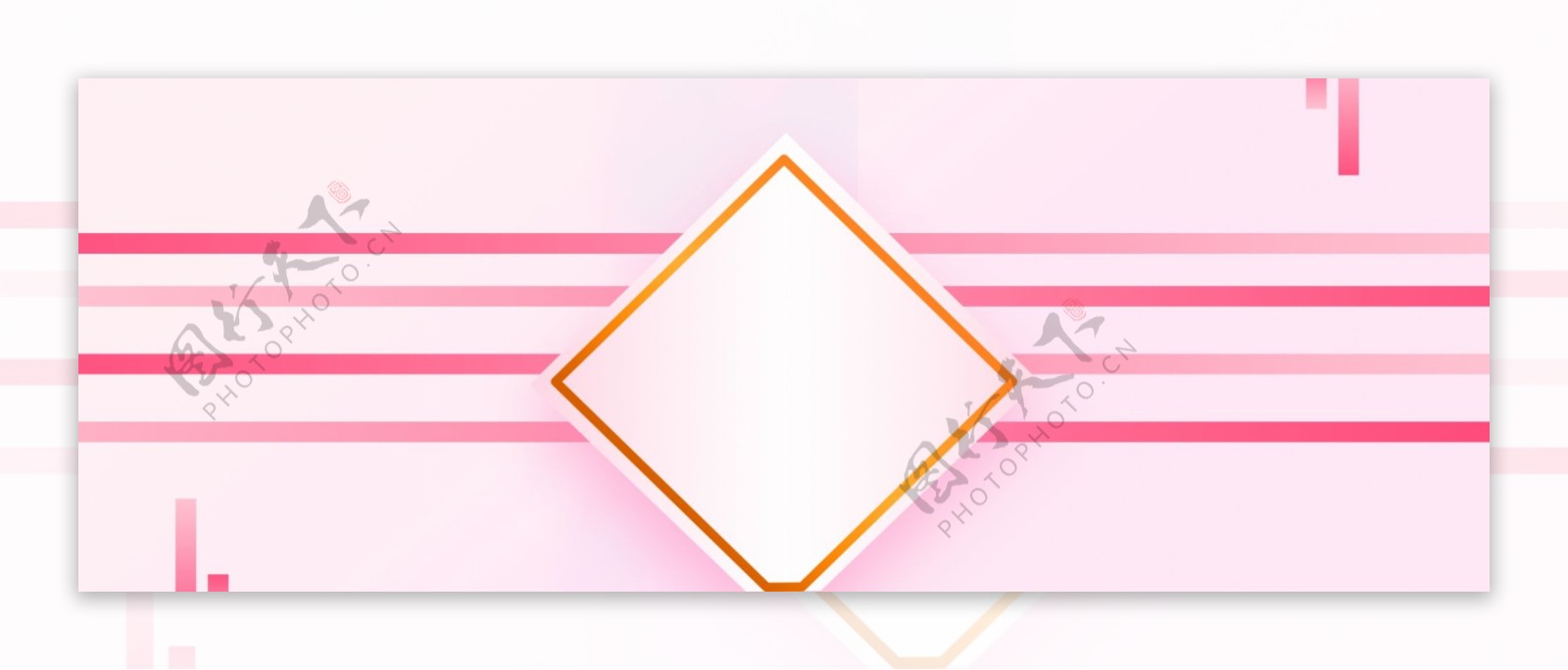 粉色线条简约通用背景