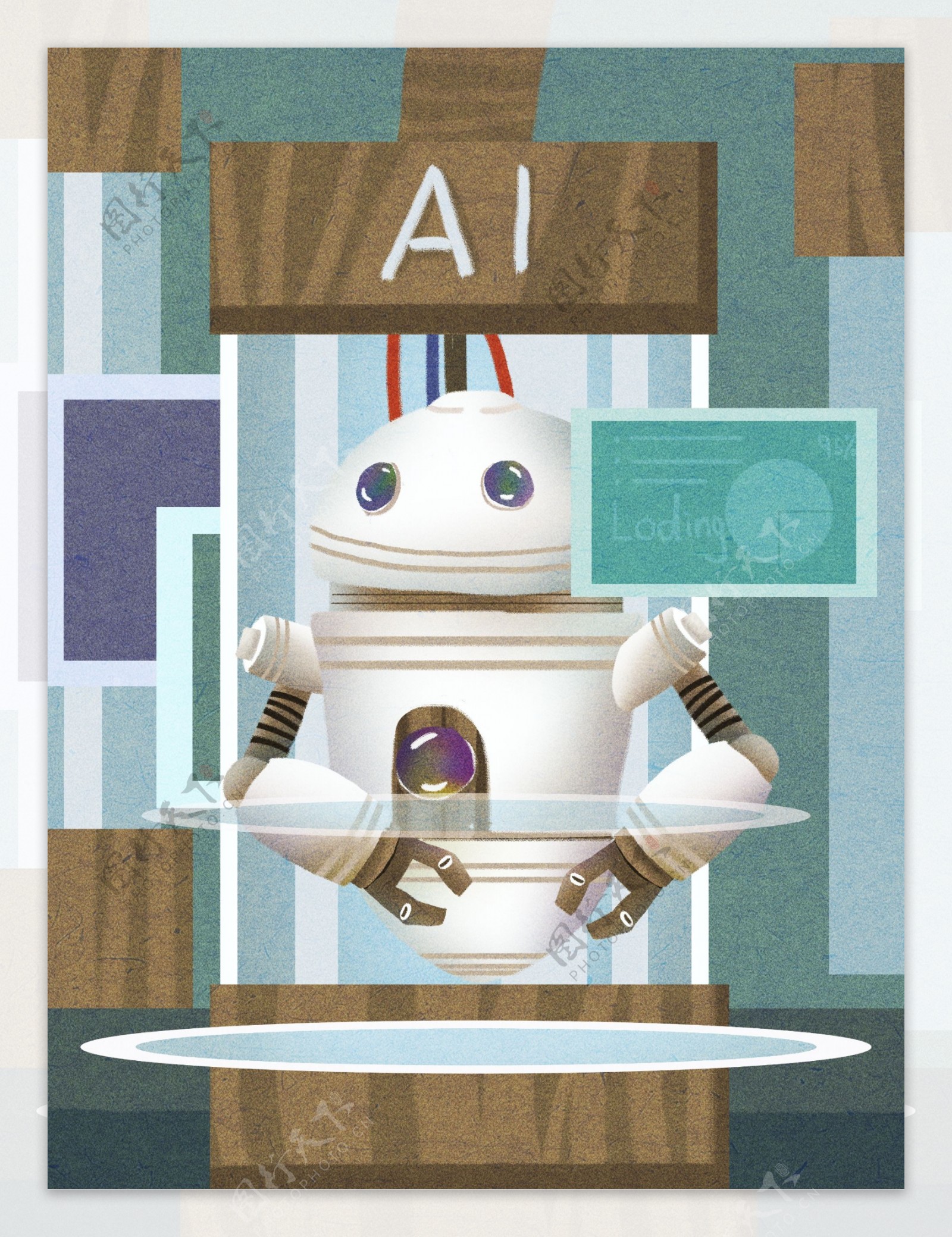 人工智能AI制造机器人