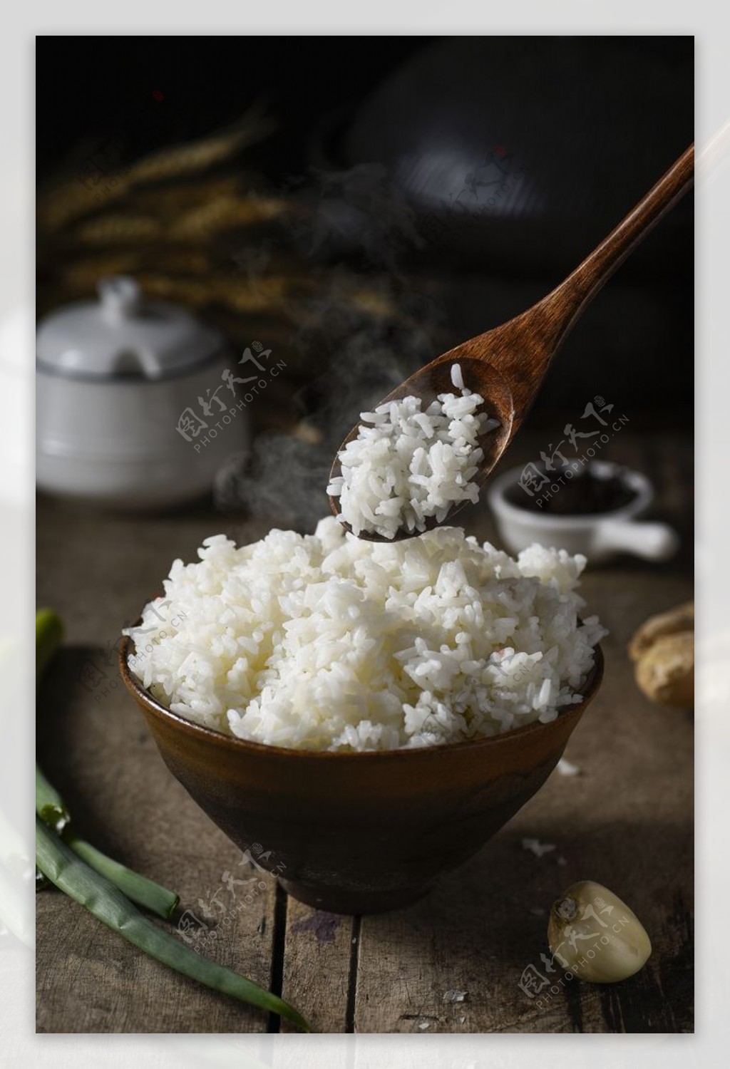 香喷喷的白米饭