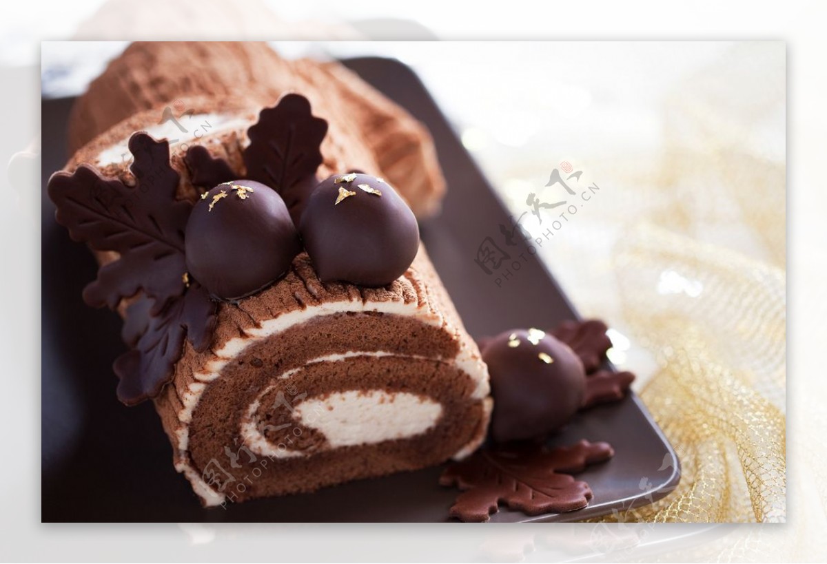 巧克力蛋糕甜品