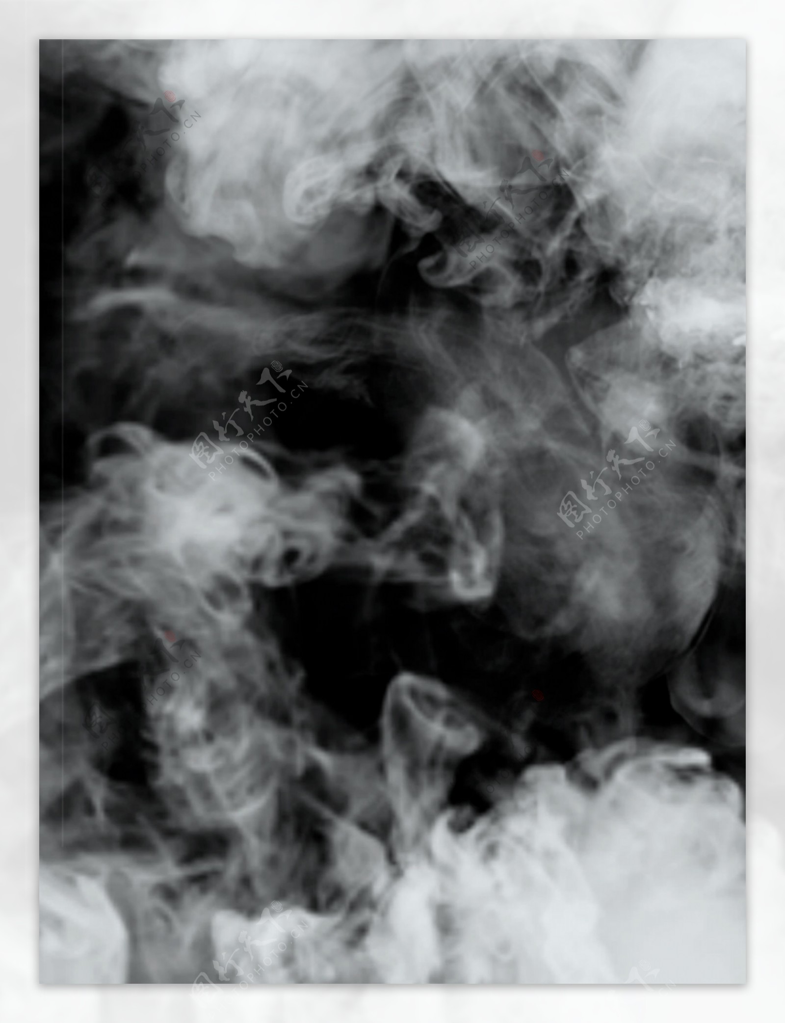 黑色白色烟雾简约质感背景