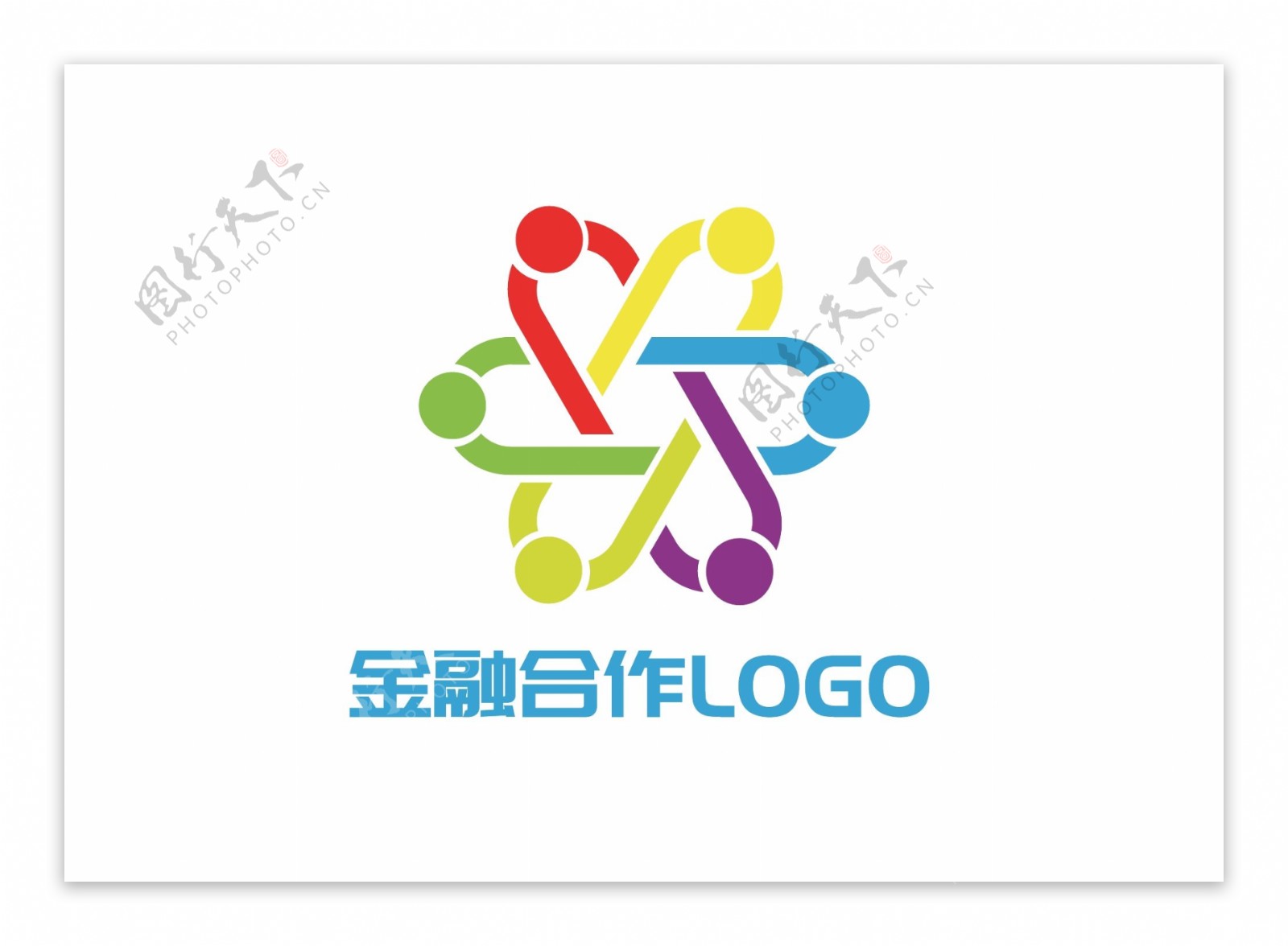 金融团队合作LOGO