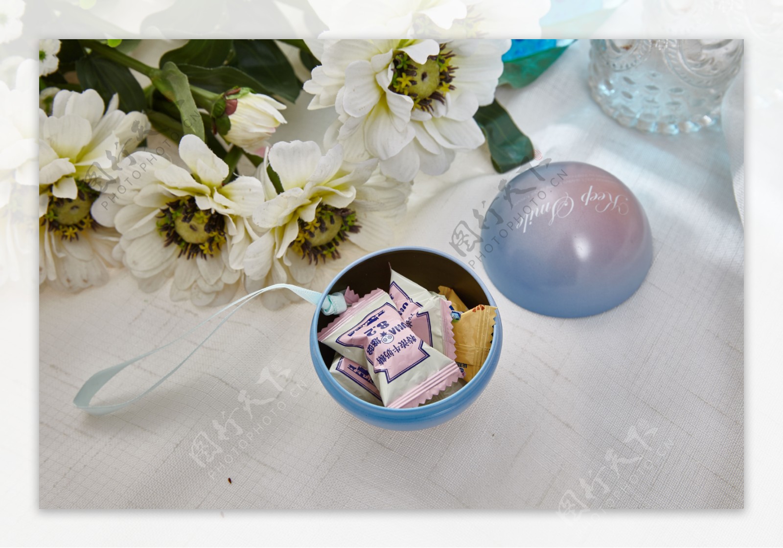 婚庆婚礼喜糖盒圆形糖盒8