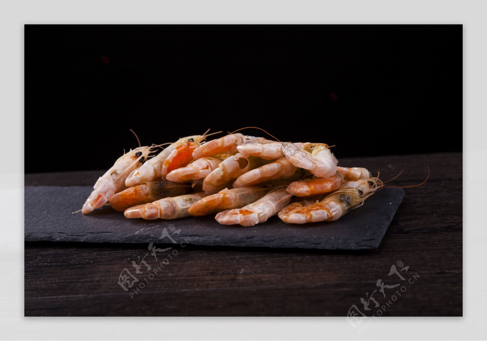 新鲜虾实物图摄影图2