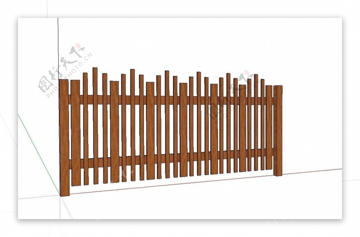 篱笆模型