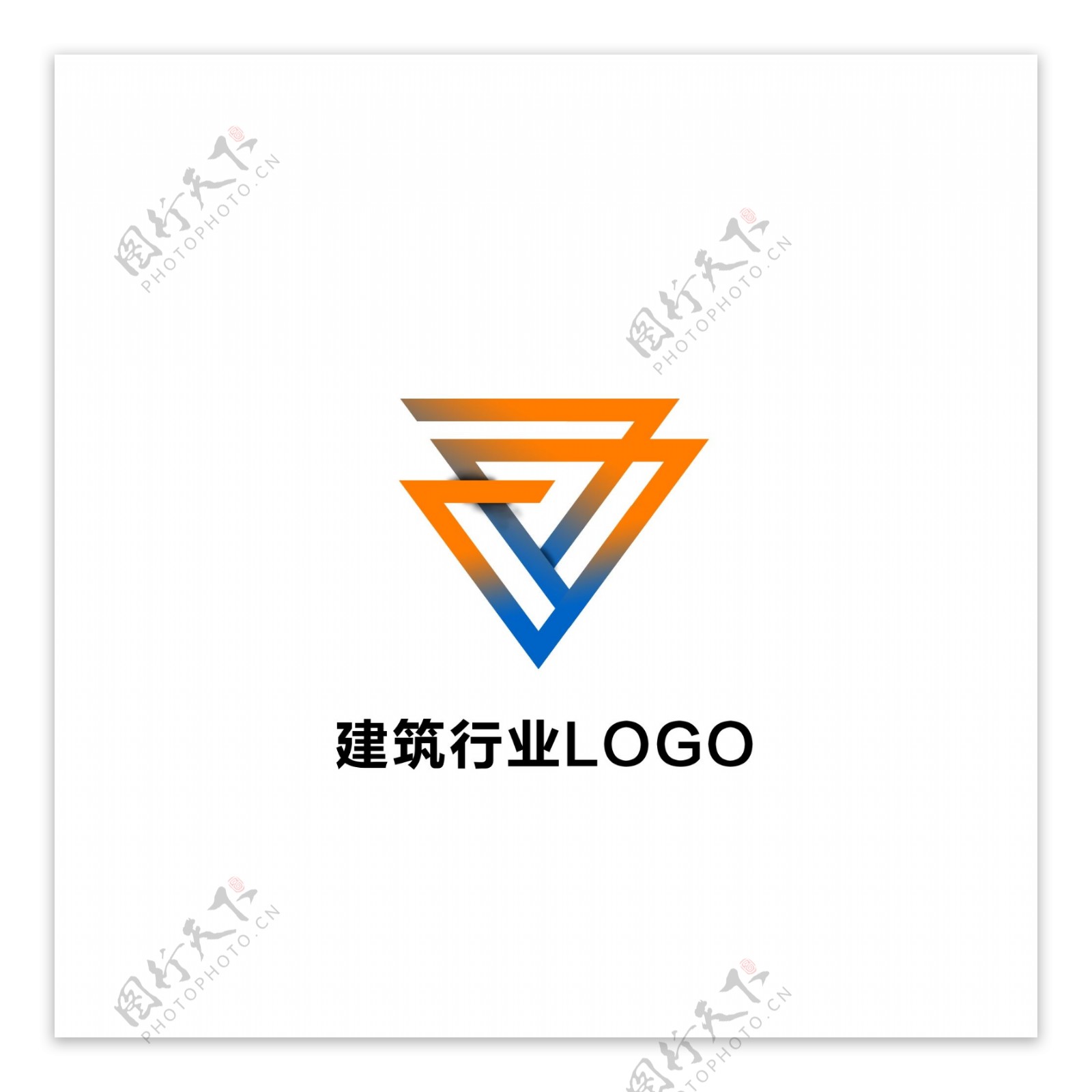 简约建筑行业logo模板