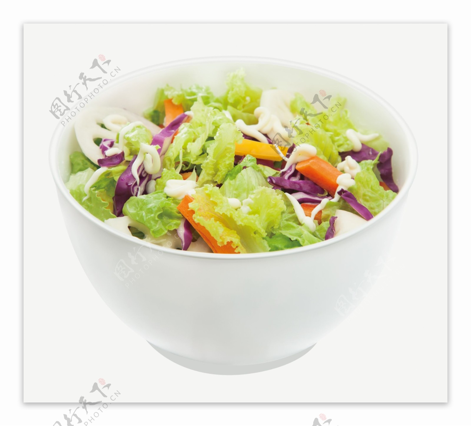 健康饮食沙拉蔬菜水果碗