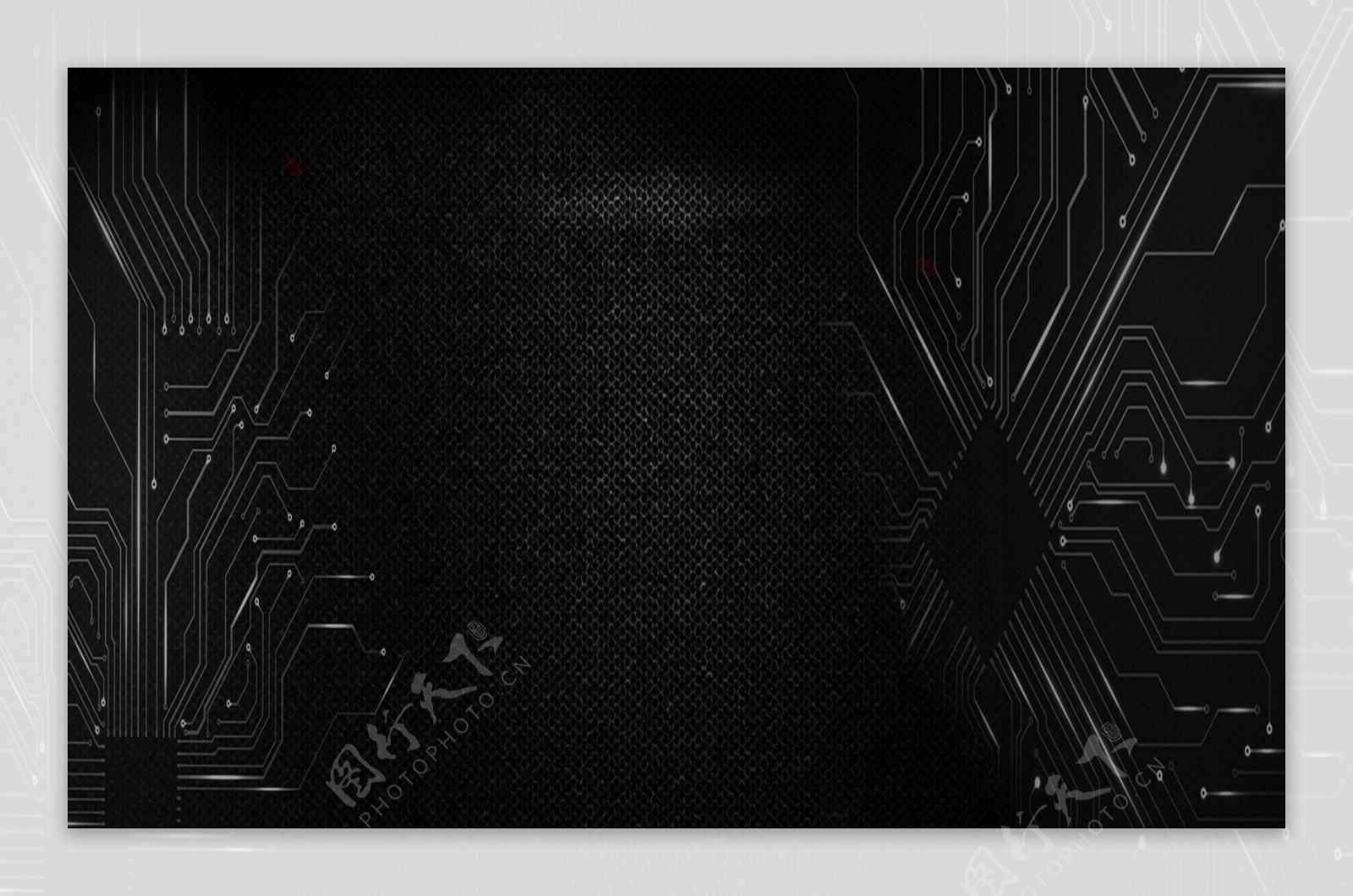 纹理质感黑暗科技海报