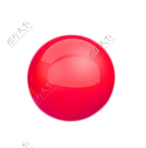 美丽的红色圆球