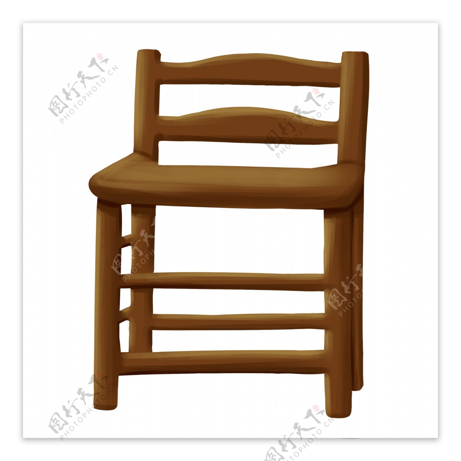 椅子木质卡通家具