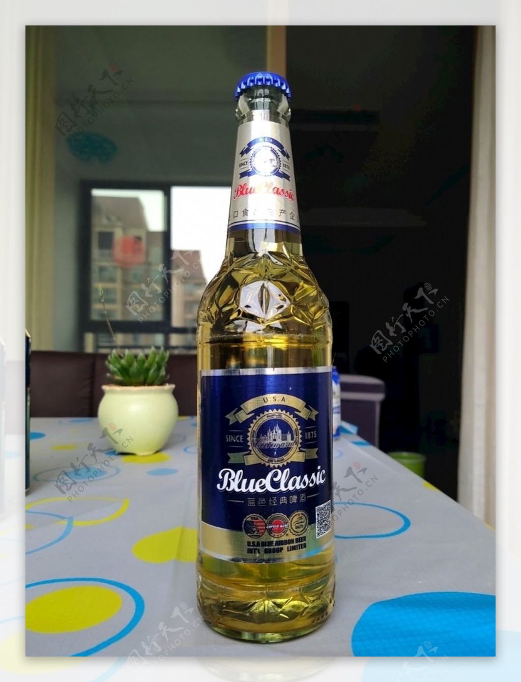 蓝色经典啤酒