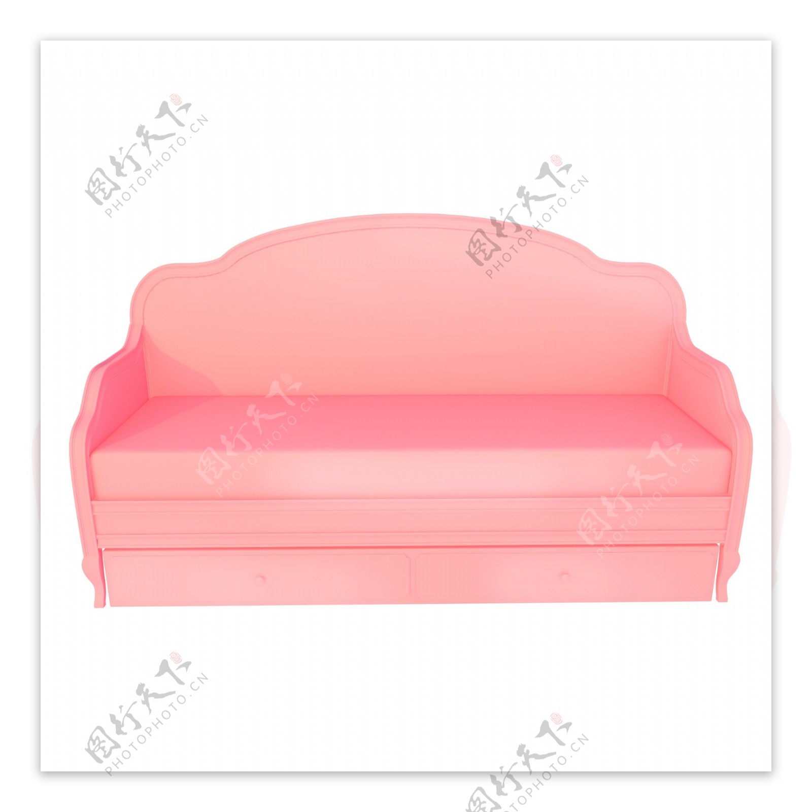 粉色沙发简约风