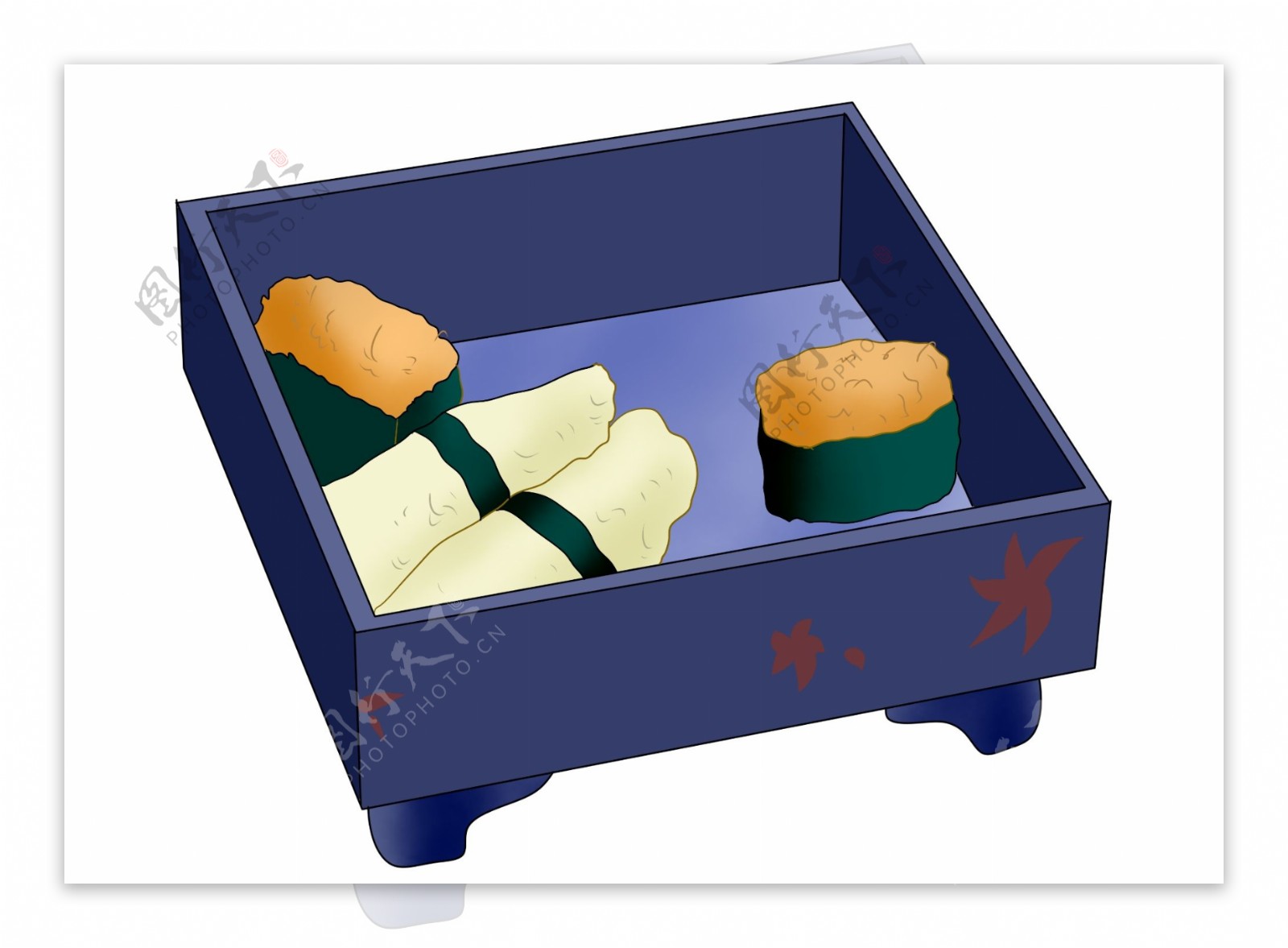 一盒日本美食插图