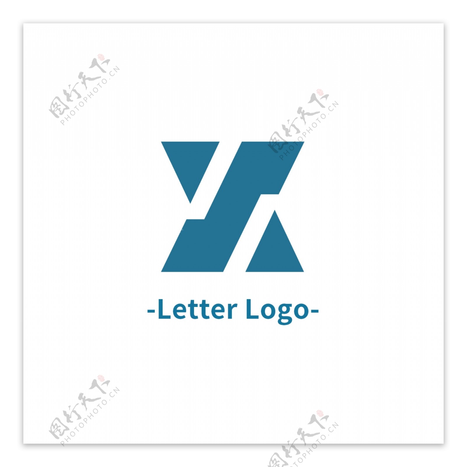 yx字母LOGO设计