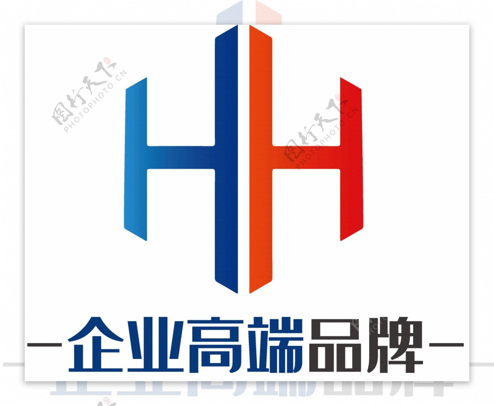 高端企业立体logo