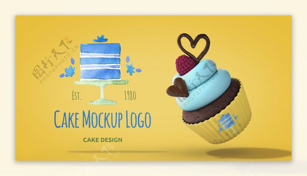 蛋糕店banner设计图
