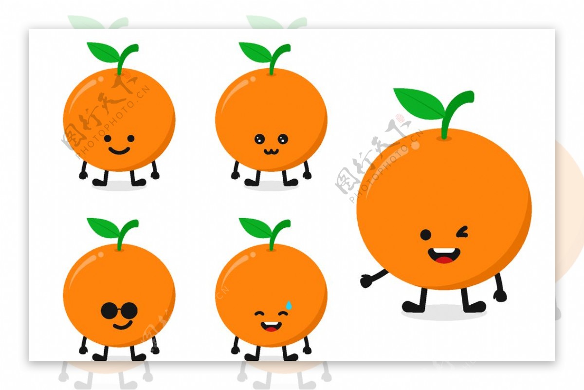 橘子表情