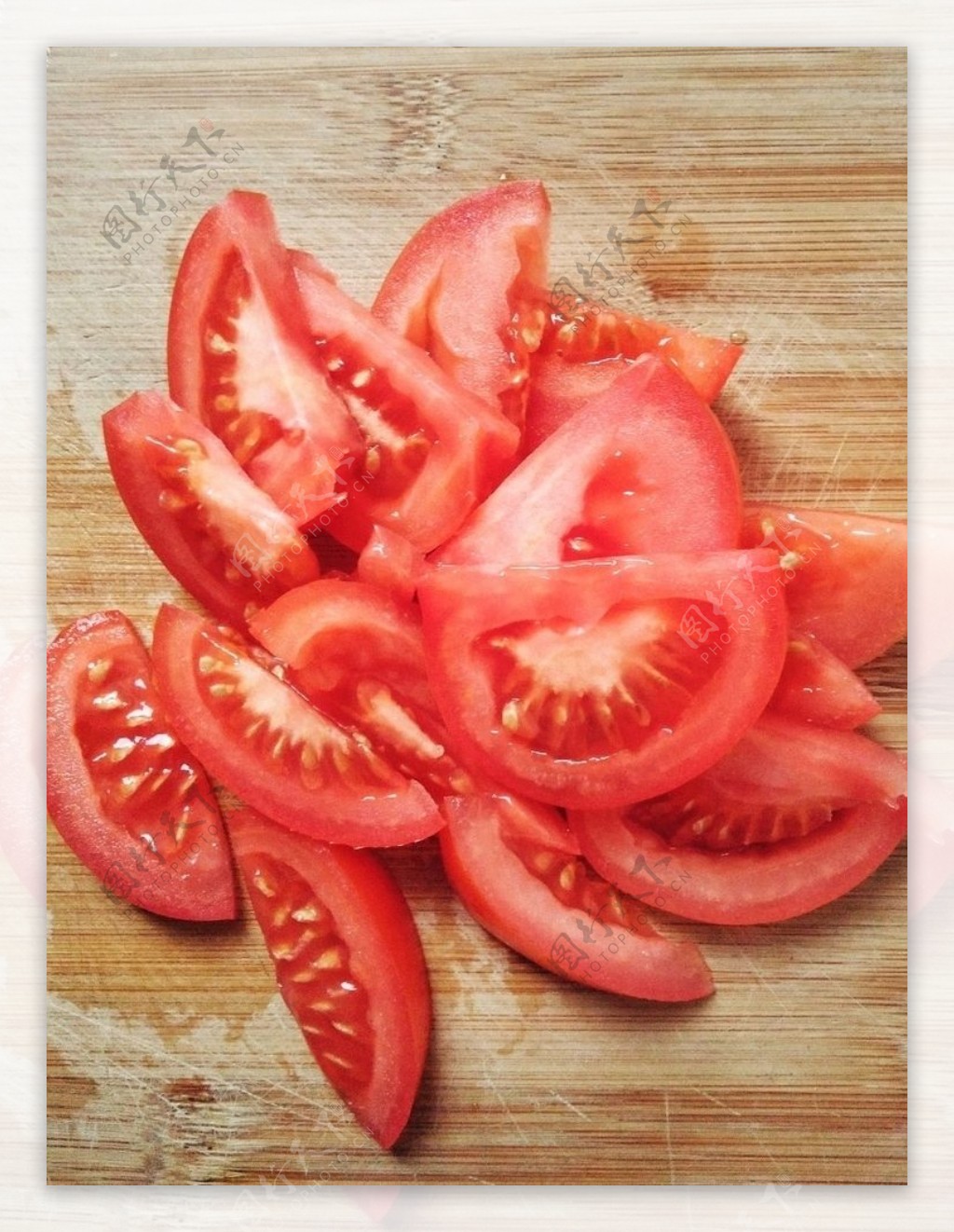 番茄西红柿新鲜绿色食材