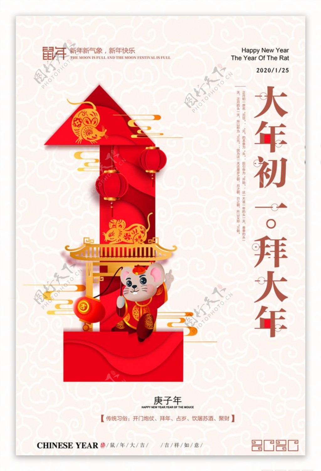 2020新年春节传统习俗1