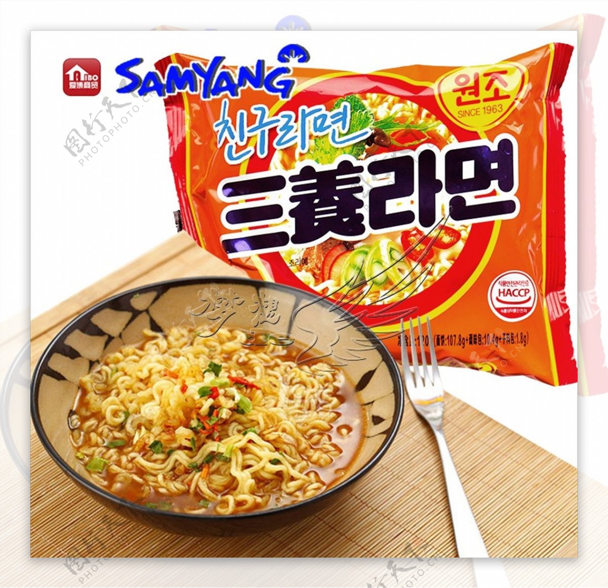 三养拉面韩国方便面速食面