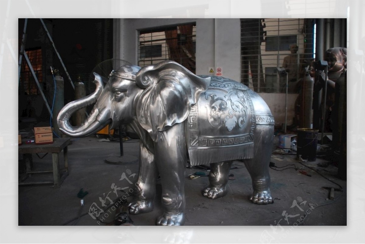 大象雕塑动物雕塑铸铜雕塑