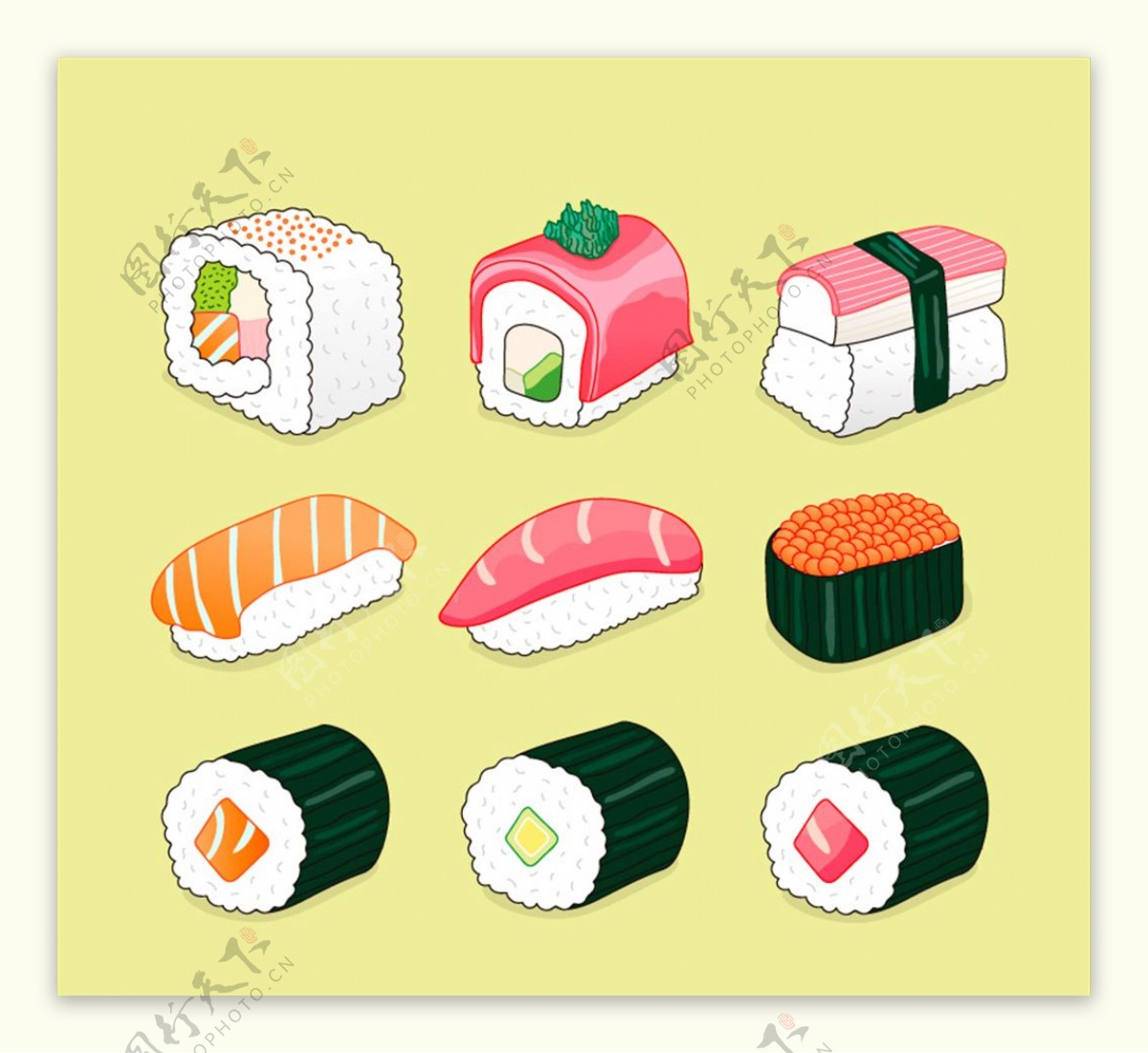 矢量寿司