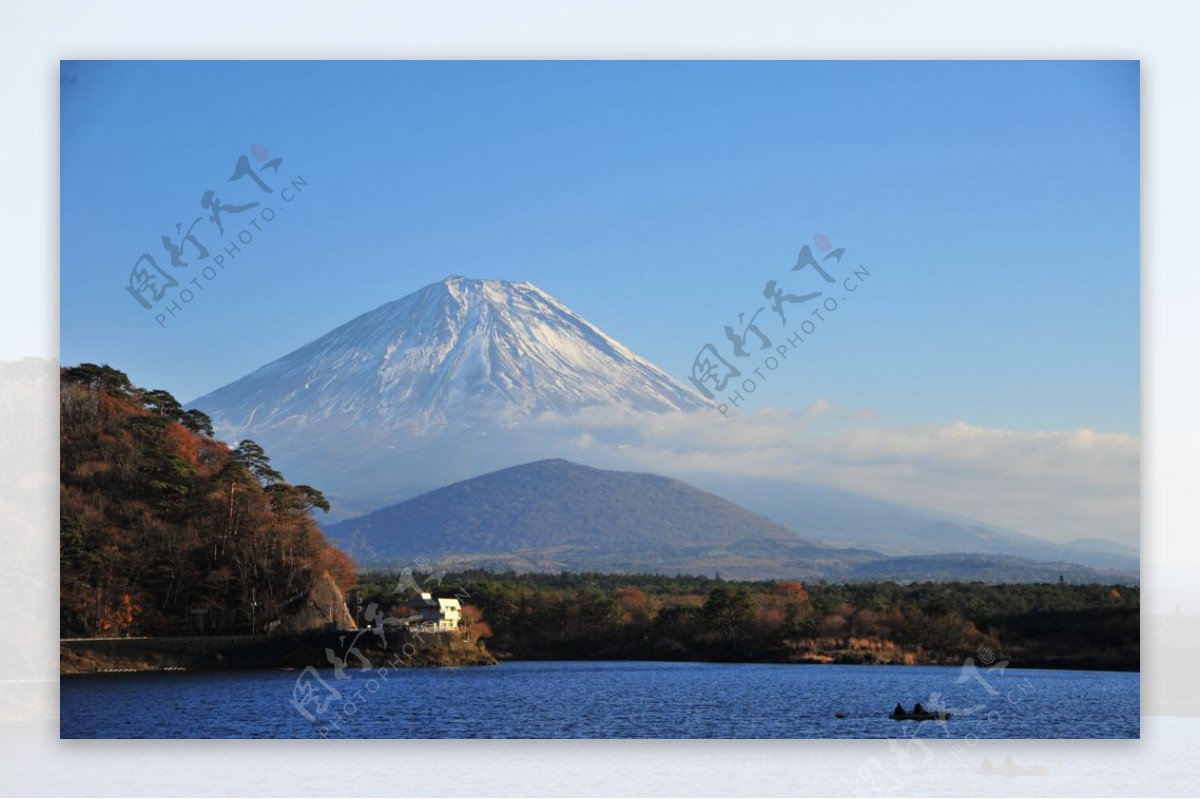 日本富士山风光