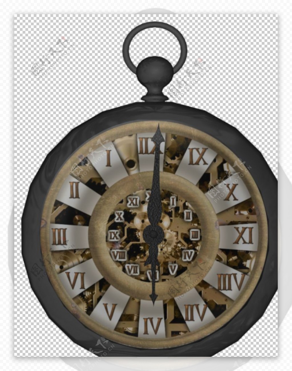 时钟钟表古老神秘