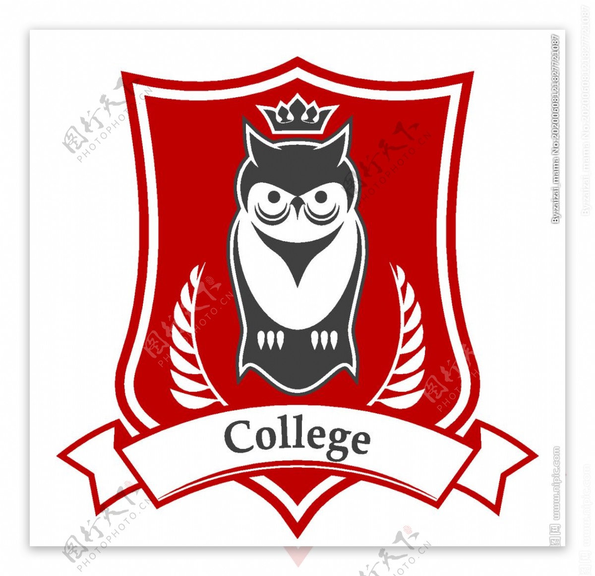 学校logo