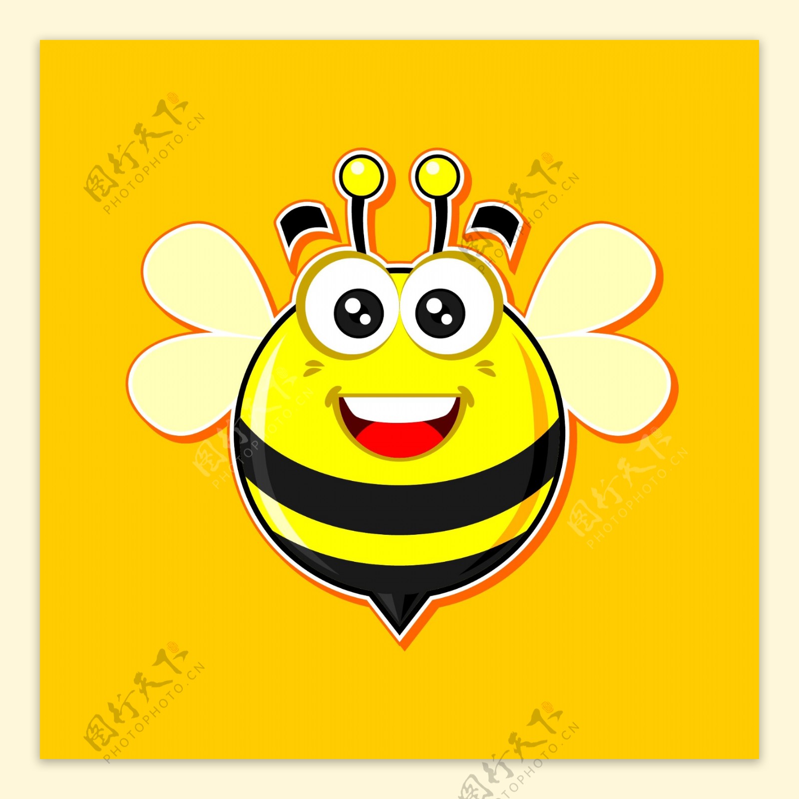 蜜蜂插画