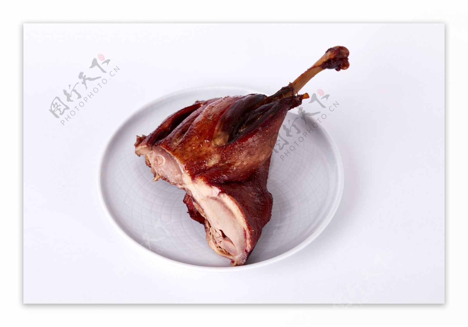 鸭腿食材美食烧烤背景素材