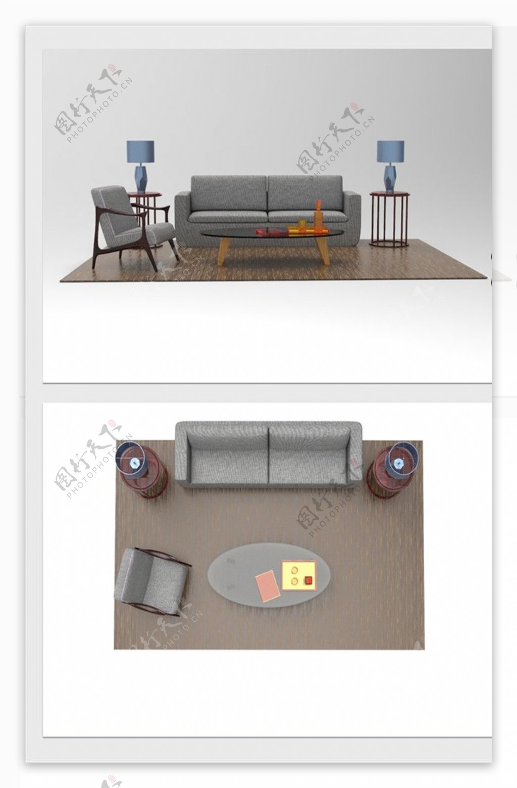 家具客厅模型