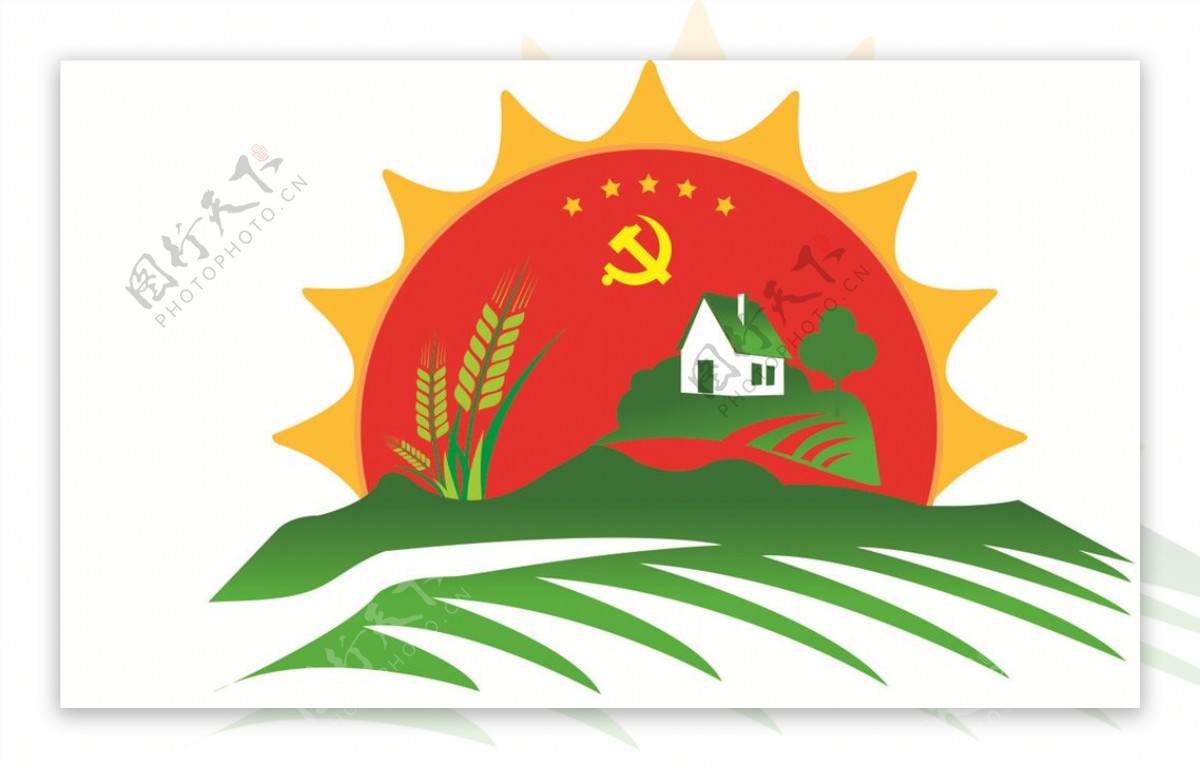 党建农业标志