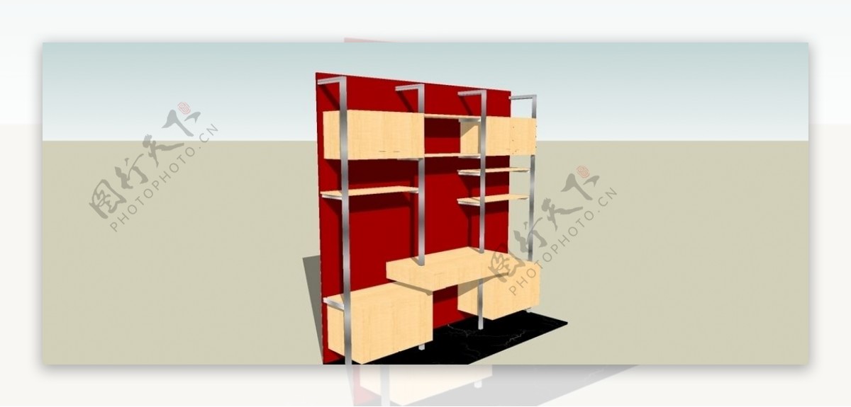 家装柜子skp模型