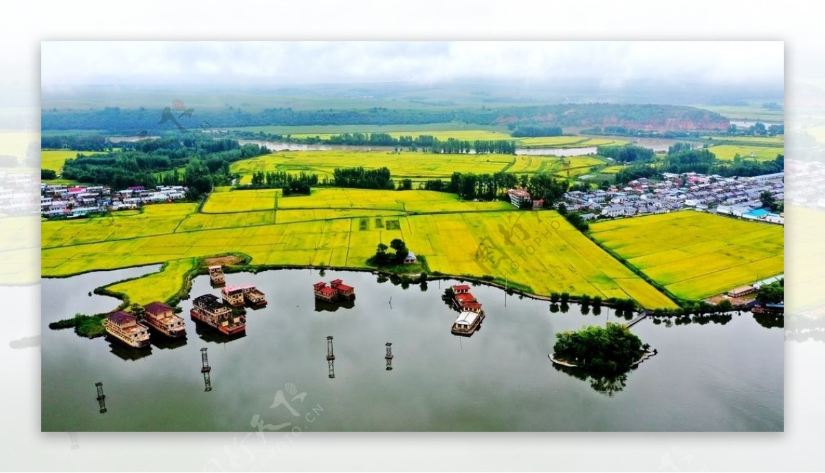 宁安渤海玄武湖图片