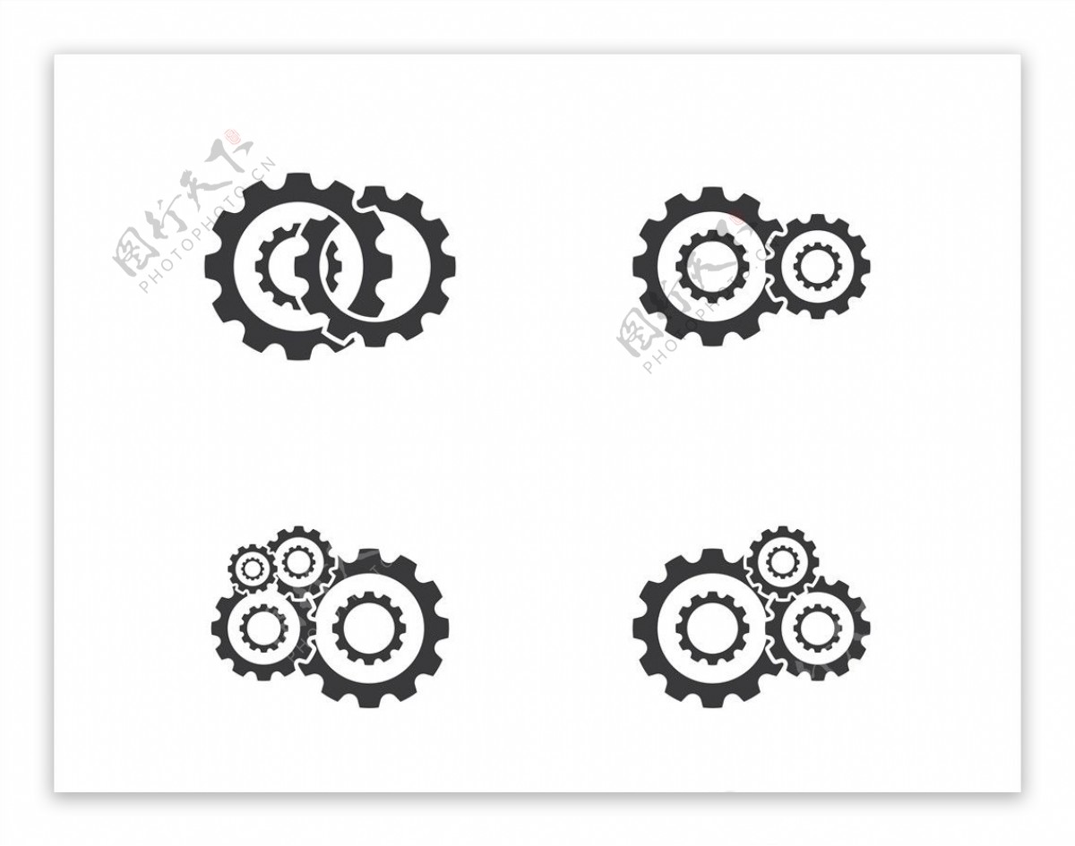 工业齿轮图标图片