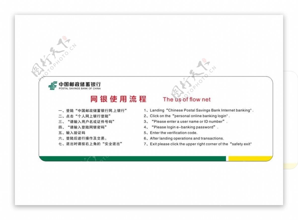 中国邮储银行网银使用流程图片
